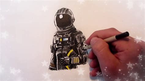 Speed Drawing Dark Voyager Fortnite Danny The