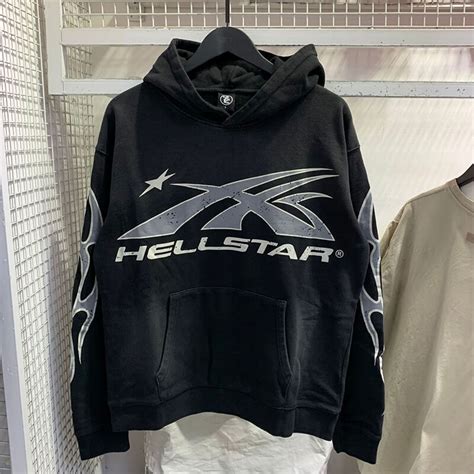 Hellstar Sport Hoodies Black Fodope
