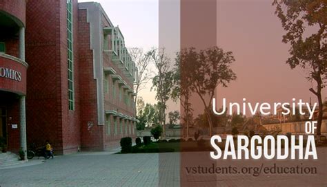 Admission In Sargodha University 2015 Uos Admission Last Date