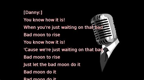 Hollywood Undead Bad Moon Lyrics Youtube