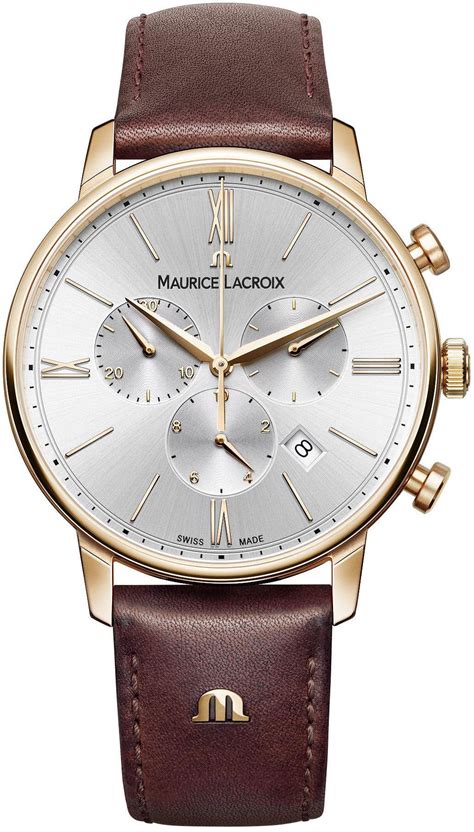 Maurice Lacroix Watch Eliros Chronograph Mens El1098 Pvp01 111 1 Watch