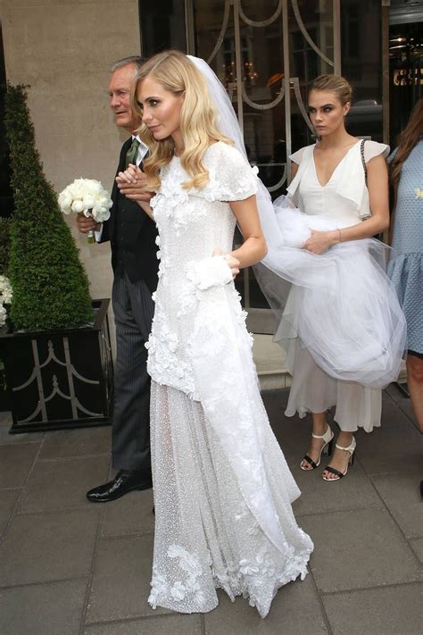 She Wore A Chanel Dress To Be A Bridesmaid At The Wedding Of Her Sister