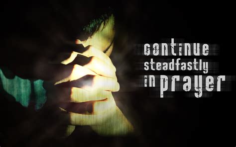 Continue Steadfastly! | Christian Wallpapers