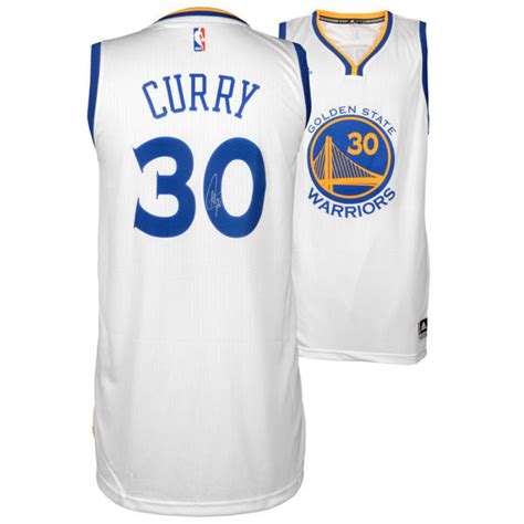 Stephen Curry Signed Warriors Authentic Adidas Swingman Jersey