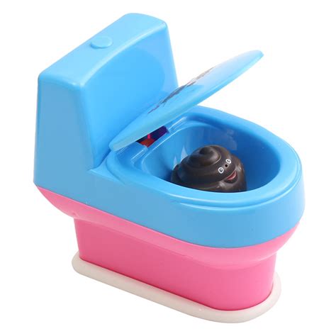 Mini Prank Squirt Spray Water Toilet Closestool Joke Gag Toy Surprise Electronic Pro