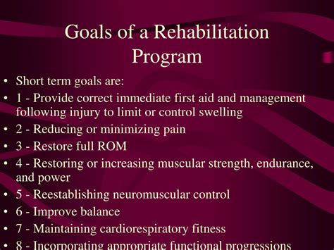Ppt Chapter 12 Basics Of Injury Rehabilitation Powerpoint