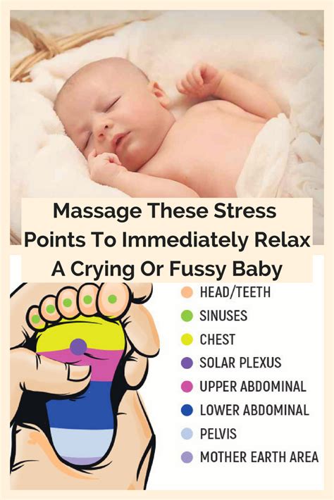 Massage These Stress Points To Immediately Relax A Crying Or Fussy Baby