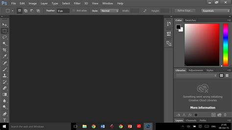 Solved Photoshop Window Too Largezoomed In Adobe Support Community