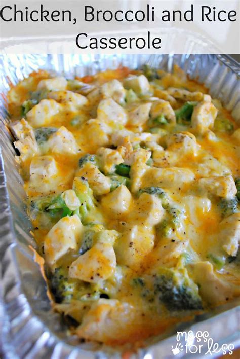 Keto chicken cheese broccoli casserole ingredients. Cheesy Chicken and Broccoli Casserole - Mess for Less