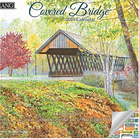 Lang Covered Bridges Calendar 2019 Set Deluxe 2019 Lang Covered