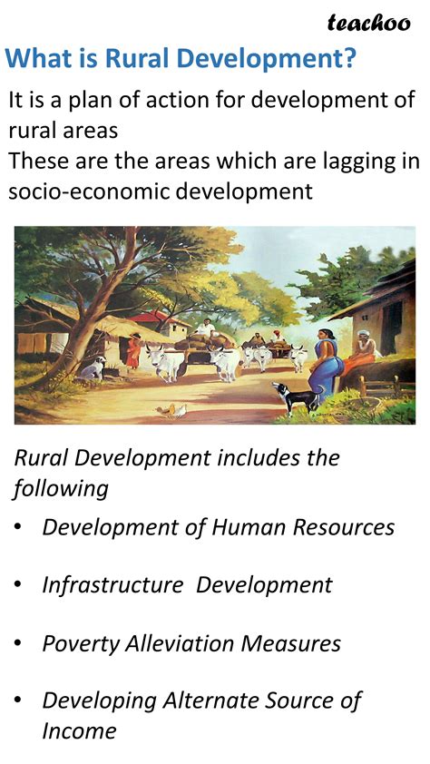 What Is Rural Development With Examples Economics Class 12
