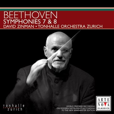 beethoven symphonies no 7 and 8 david zinman tonhalle orchestr amazon es cds y vinilos}
