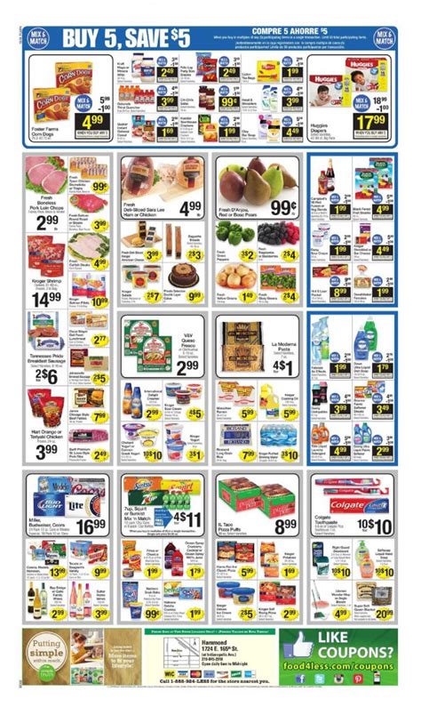 Valid at food 4 less or anywhere manufacturer coupons are accepted. Food 4 Less Weekly Ad February 24 - March 2, 2021