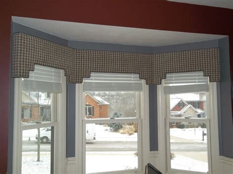 Three Separate Cornices Joined Together To Frame This Beautiful Bay Window