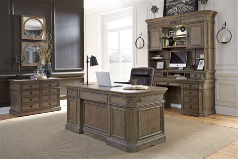 Quality and design, two fundamental values in our executive office desks. Aspen Home Belle Maison Executive Computer Desk Home ...