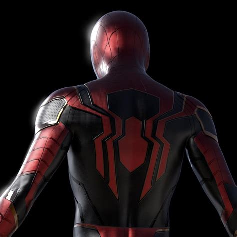 See Spider Mans Unused Suit In Avengers Infinity War 2018 Concept