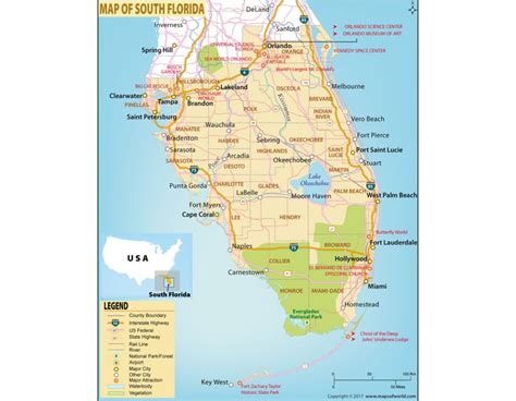 Buy Map Of South Florida