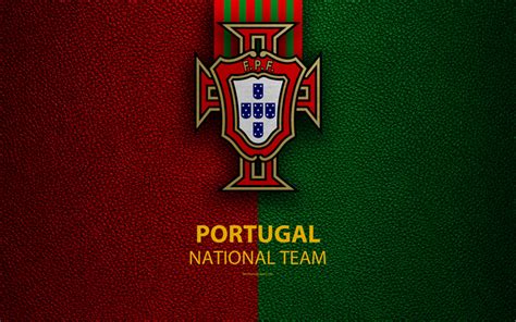 Logo und kit schottland fußballnationalmannschaft. Download wallpapers Portugal national football team, 4k, leather texture, coat of arms, emblem ...