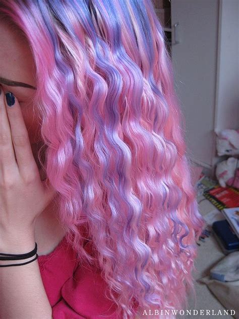 Cotton Candy Pink Purple Hair Lilac Hair Pink Hair Bright Hair