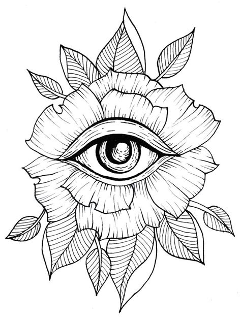 Including a name, motto, slogan or simply some nice ones on your tattoo is a common tattoo tradition. Flower, Eye, Tattoo, Line Art, Flash Art, Leaves, Leaf ...