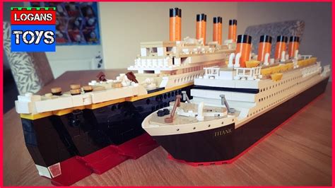 Lego Titanic Cobi Vs Oxford Youtube