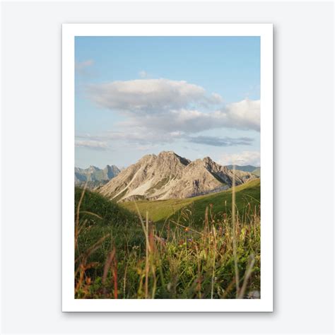 Mountain View 37 Art Print By Marko Koeppe Fy