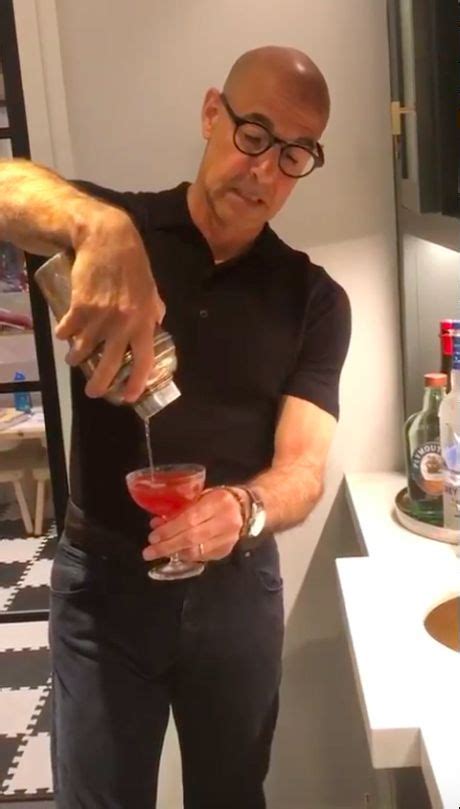 soothing stanley tucci cocktail making