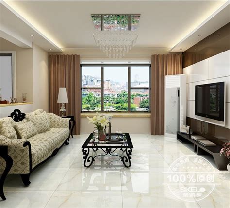 But the correct floor tiles can make your room looks bigger or even smaller. White Living Room Floor Tiles - Modern House