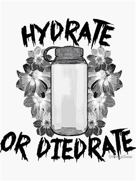 Hydrate Or Diedrate Sticker For Sale By Stormysseas Redbubble