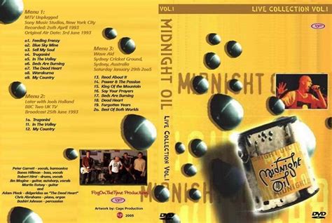 Midnight Oil Unplugged DVD The World S Largest Site For Rare Rock DVDs