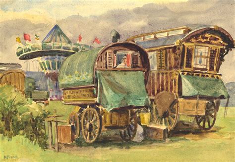 Gypsy Caravan Painting At Explore Collection Of