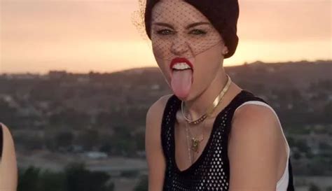miley cyrus releases her raunchy music video for new single we can t stop irish mirror online