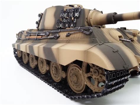 Torro King Tiger Henschel Turret Metal Edition Airsoft Ghz Rtr Rc