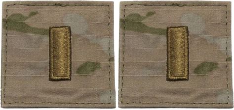 Buy Army 2lt Second Lieutenant Rank Ocp Patch With Hook Fastener Pair