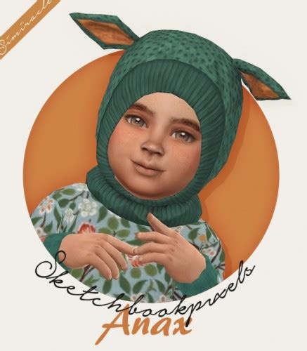 Sketchbookpixels Anax Hat For Toddlers 3t4 At Simiracle Sims 4 Updates