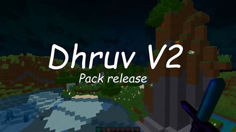 Dhruvv2 Pack Release 20 Smooth Minecraft Pvp Texture Pack 17 1