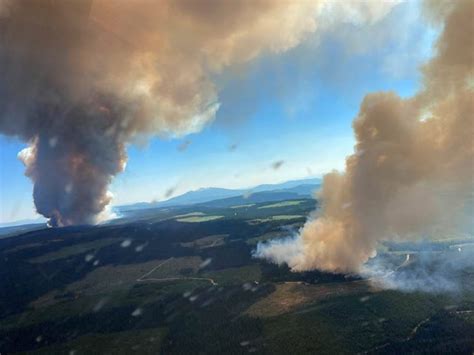 Heat Wave In Canada Sparks Wildfires Across British Columbia Npr