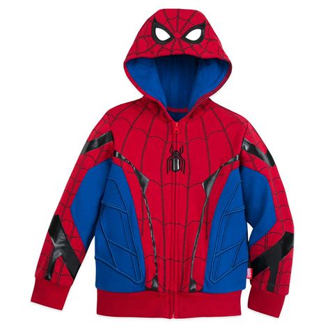 Spider Man Far From Home Men Hoodie T Shirt Pants Set Zip Sweater