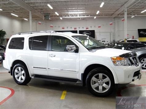 Buy Used 2012 Nissan Armada Platinum Edition 4wd In Elmhurst Illinois