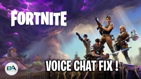 Fix Fortnite Voice Chat Season 9 Youtube