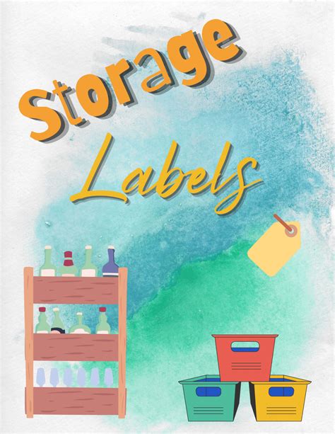 Printable Storage Labels To Stay Organized Easy Peasy Creative Ideas