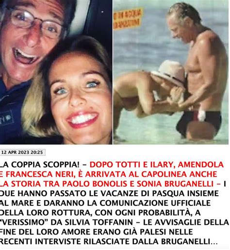 Paolo Bonolis E Sonia Bruganelli Si Sono Lasciati Arriva La Replica