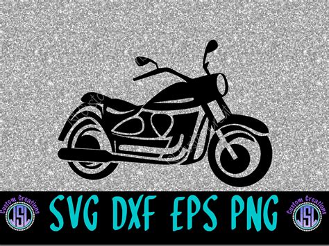 Motorcycle Svg Eps Dxf Png Digital Download