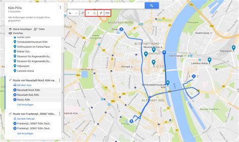 Google Maps Routen Einzeichnen Deutschlandkarte