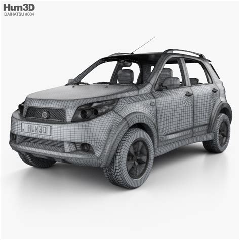 Daihatsu Terios 2011 Modelo 3D Descargar Vehículos on 3DModels org