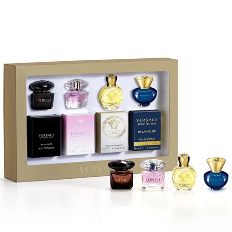 Versace Womens Miniature Fragrance T Set Scentstore