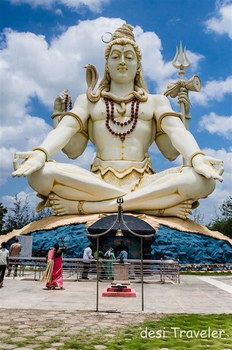 85 Feet Tall Shiva Idol In Bijapur Karnataka