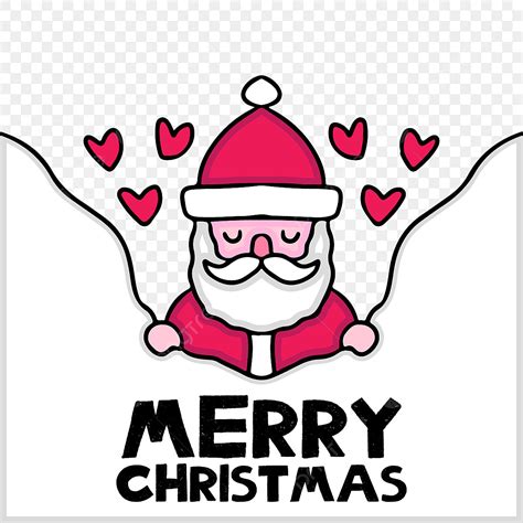 Christmas Santa Claus Clipart Transparent Background Lovely Santa