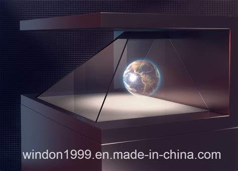 China 3d Hologram Showcase Holographic Pyramid Box Photos And Pictures