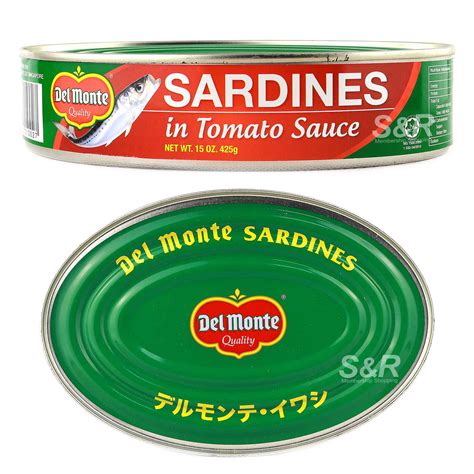 Del Monte Sardines In Tomato Sauce 425g